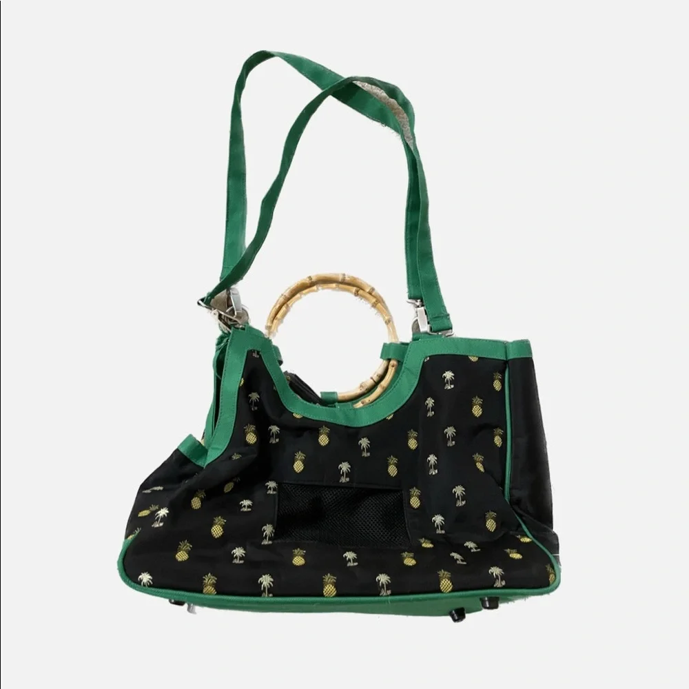 Fabulous embroidered pet carrier